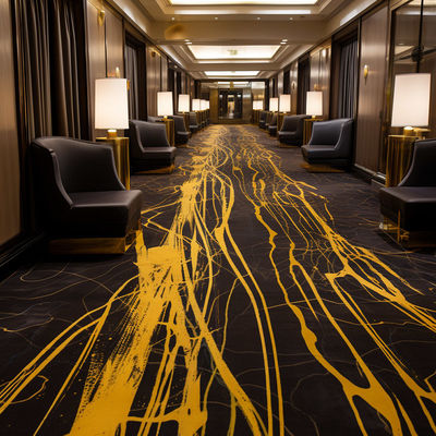 80% lana y 20% nylon Sala de baile de lujo Banquete Hotel Alfombra para mejoras en el hogar