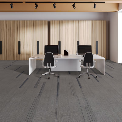 2024 Silverstone Beijing Carpet Tiles Peso total de 4500 g/m2 ± 3% con diseño Jacquard