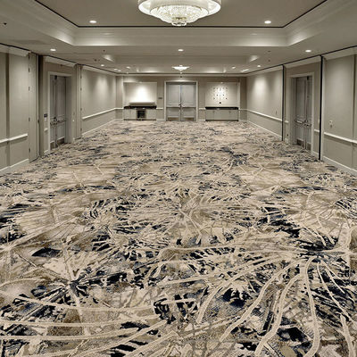 Alfombra de hotel de alta calidad decoración de alfombra marina ecológica para habitación de hotel casino