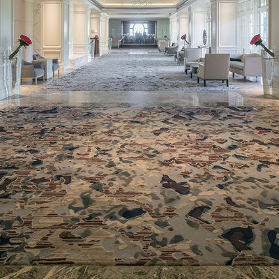 Alfombra de hotel de alta calidad decoración de alfombra marina ecológica para habitación de hotel casino