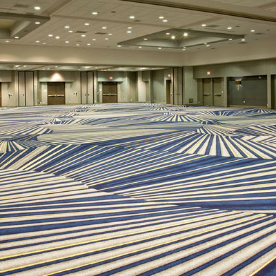 Alfombra de hotel de alta calidad decoración de alfombra marina ecológica para habitación de hotel casino