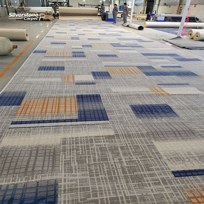 Pavimento interior de lujo 5 estrellas Hotel Lobby Alfombra Impresión de pared a pared Moquetas Alfombras