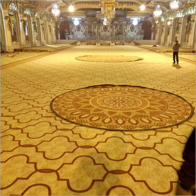 Alfombras de hotel de estilo jacquard clásico para salón de banquetes