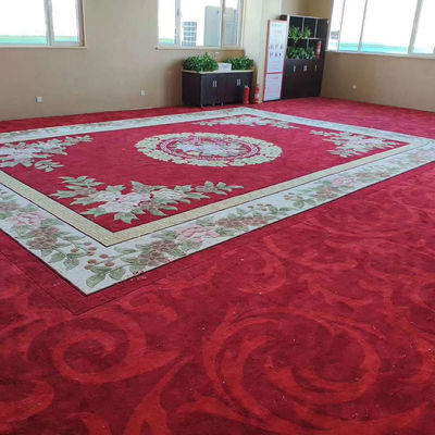 Alfombras de hotel de estilo jacquard clásico para salón de banquetes