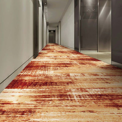 Pavimento de habitaciones de hotel Impreso a medida Tapete de nylon tufted con ignifugador