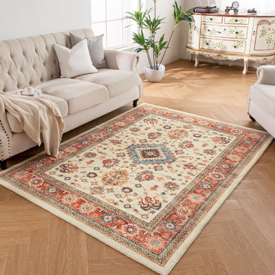 Alfombra de piso de sala de estar moderna personalizable soporte de personalización y estilo europeo