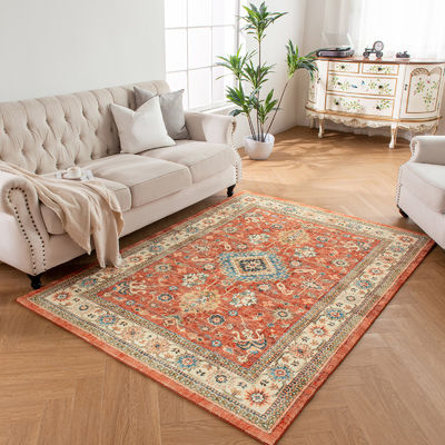 Alfombra de piso de sala de estar moderna personalizable soporte de personalización y estilo europeo