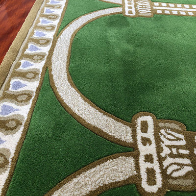 Rollo de alfombra de la mezquita de patrón floral para la alfombra de la iglesia de oración de la mezquita moderna