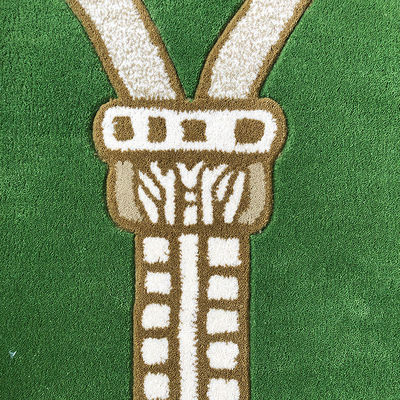 Rollo de alfombra de la mezquita de patrón floral para la alfombra de la iglesia de oración de la mezquita moderna
