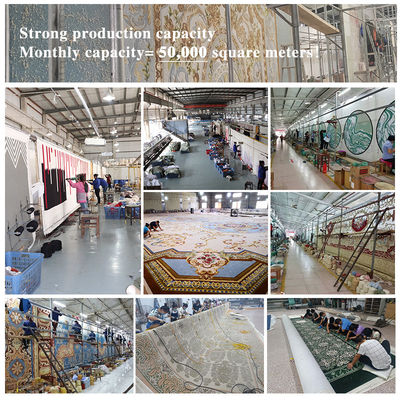 Alfombra india con tufos a mano La elección perfecta para la decoración del hogar a prueba de fuego y de lujo