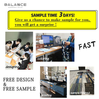Max.6Colors Tejas de alfombra 50x50 Perfecto para el comercio Durable y fácil de instalar