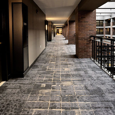 Alfombra de hotel de lujo hecha de nylon perfecta para banquetes de oración y salas de baile