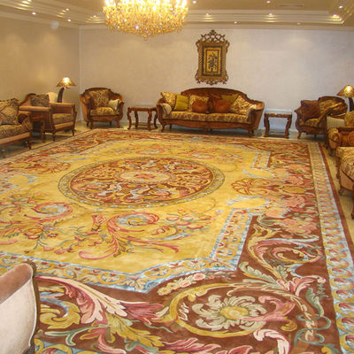 Modelo abstracto personalizable Alfombra de habitación de hotel de pared a pared Alfombras hechas a mano Alfombras con tufos