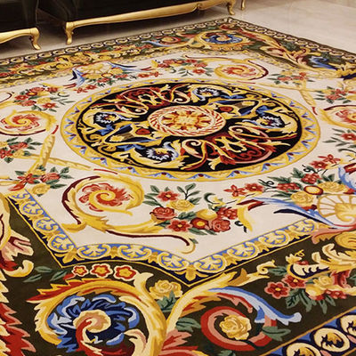 Modelo abstracto personalizable Alfombra de habitación de hotel de pared a pared Alfombras hechas a mano Alfombras con tufos