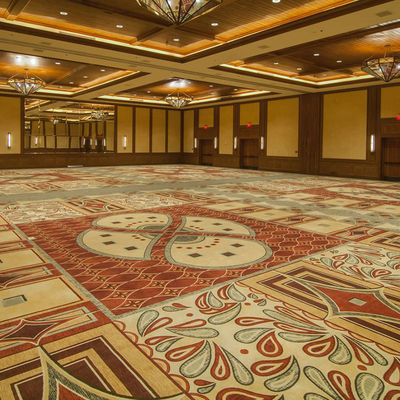 Alfombra superior final de la definición de nylon personalizado Alfombra de hotel con protección antimicrobiana