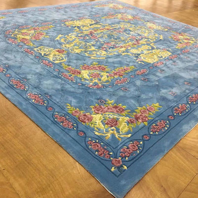 Alfombras y alfombras con almohadillas de lana para el salón alfombras hechas a mano Ruang Tamu