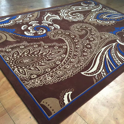 Alfombras y alfombras con almohadillas de lana para el salón alfombras hechas a mano Ruang Tamu