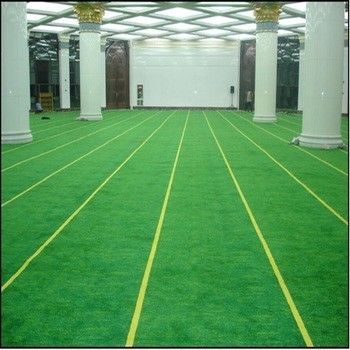 Alfombra de oración de la mezquita 100% Acrílico Solución de mano con tufos teñida cubierta de suelo islámico