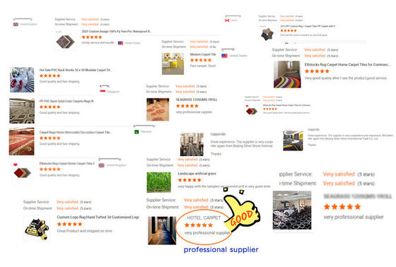 Alfombra de dormitorio de impresión digital no resbaladiza de color personalizado para sala de estar china