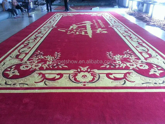 Fibras acrílicas Material de lana de Zelanda Alfombra roja de celebridades en alfombra de lana hecha a mano