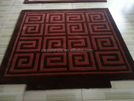 Fibras acrílicas Material de lana de Zelanda Alfombra roja de celebridades en alfombra de lana hecha a mano