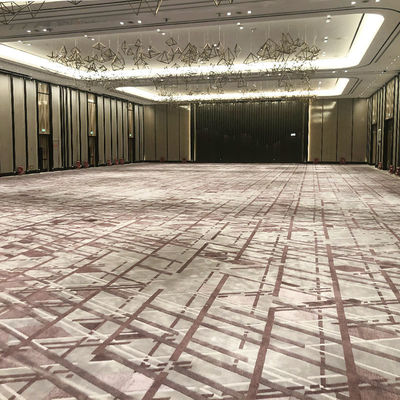 Alfombras de pasillo de hotel de lujo de pared a pared de diseño moderno hechas a mano alfombras de banquete
