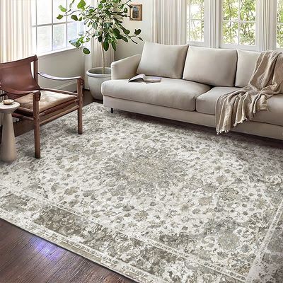 Alfombra de sala de estar hecha a máquina de alta densidad Alfombra turca para decoración del hogar