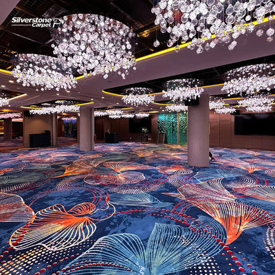 5 Estrellas Hotel Lobby Axminster Alfombra Loop pila Hotel alfombra de lana para el diseño moderno