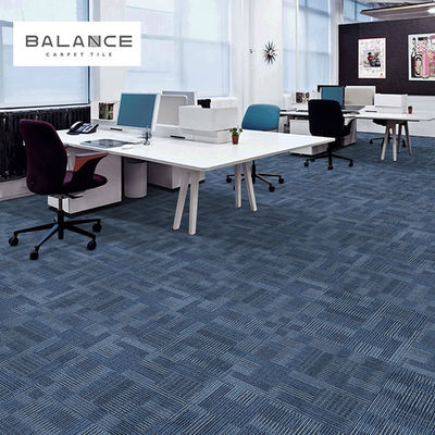 Abstract Patrón Gris Modular Resistente al fuego Oficina comercial Tejas de alfombra de nylon 50*50