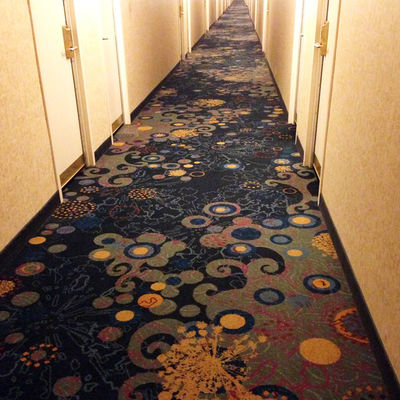 Impresión personalizada de patrón floral de lujo de la mezquita musulmana alfombra de piso para oficinas, hoteles y residencias
