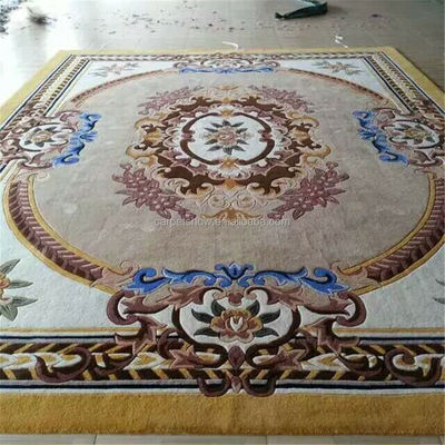 Alfombra de área redonda de acrílico con alfombra de 12 mm de altura y excelente