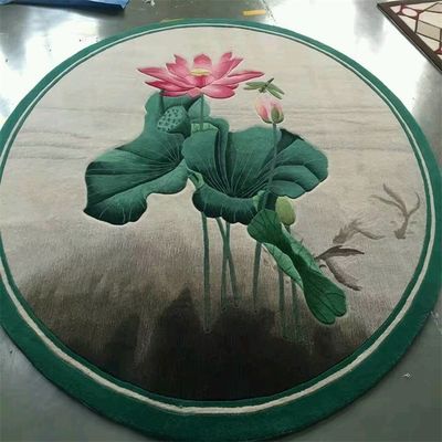 4Alfombra de acrílico en forma de flor rosa personalizada para habitación de niños y espacio de oración para adultos
