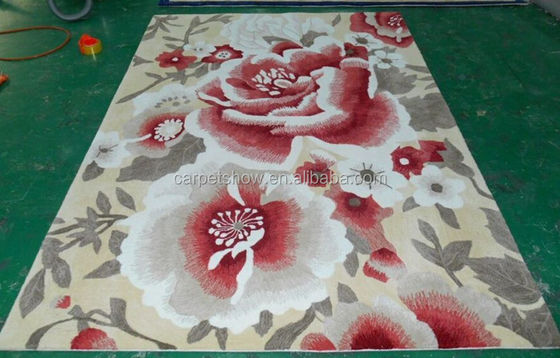 Alfombra oriental hecha a mano con diseño y color personalizables