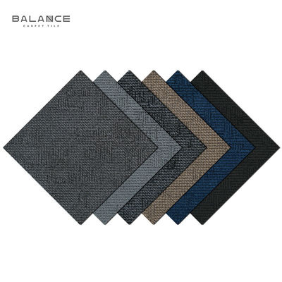 Mulit nivel de la pila de bucle de 50x50cm o de la plancha comercial de alfombra 100% SD de nylon modular