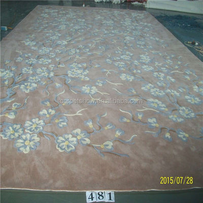 Diseño moderno Técnica de pila cortada con tufos espesor 10 mm óvalo 100% alfombra de lana hecha a mano para el hogar