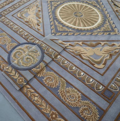 Sala de estar alfombras hechas a mano alfombras para el hogar con diseño personalizado patrón floral
