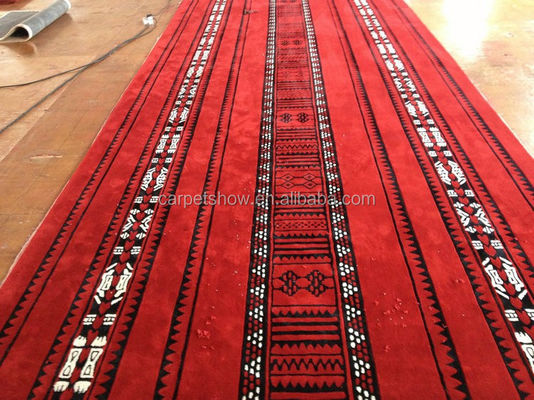 OEM ODM Sí 100% Impresión personalizada de PP Alfombra de mezquita para sala de oración 550g/m2