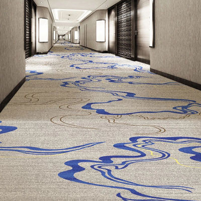 Alfombra de alta calidad para el hotel Lobby Sala de baile Pasillo Sala de estar estilo de pila de corte floral de lujo