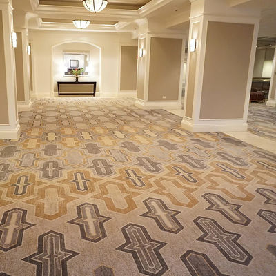 Alfombras de hotel de lujo de estilo oriental con respaldo de yute o PP y diseño contemporáneo