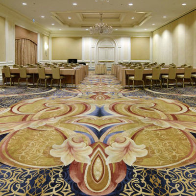Hotel de nylon personalizado Impreso alfombra rollo estilo moderno personalizable para el comercio
