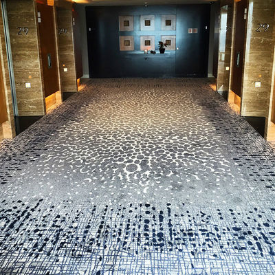 Hotel de nylon personalizado Impreso alfombra rollo estilo moderno personalizable para el comercio