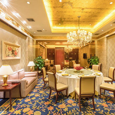 Alfombras diseñadas a medida para hoteles y salones de banquetes