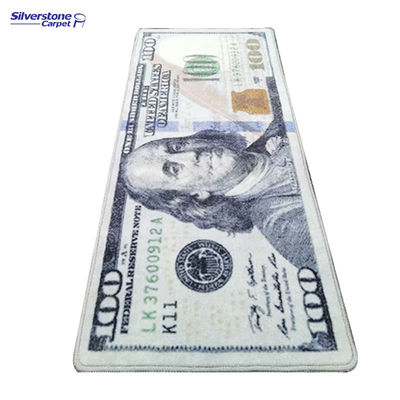 Alfombra acrílica rectangular personalizada en estilo anime para esteras de piso antideslizantes hechas a mano