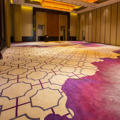 Alfombra de la habitación del hotel hecha a mano para sala de banquetes Sala de oración Tejida por ALFOMBRA