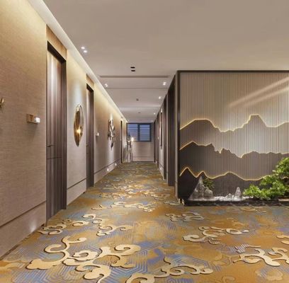 Imprimir Decoración de suelos modernos Alfombras de hotel con MACHINE MADE Nylon Custom