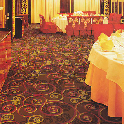 Corredor de pared a pared Impresión de alfombras de nylon Alfombras para pasillos y habitaciones de hoteles