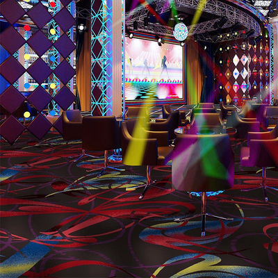 Moqueta moderna de diseño de Axminster Tapete 3D de pared a pared para alfombras de hotel Tapete de club nocturno