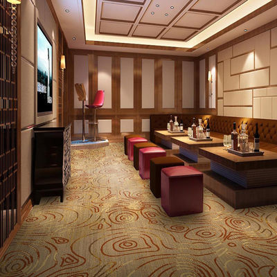 Moqueta moderna de diseño de Axminster Tapete 3D de pared a pared para alfombras de hotel Tapete de club nocturno
