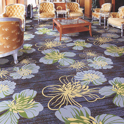 Rectángulo Hotel Lobby Salón Lana Moqueta Máquina Tufting Pasillo Pasillo Alfombras 3d