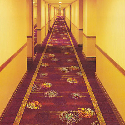 Rectángulo Hotel Lobby Salón Lana Moqueta Máquina Tufting Pasillo Pasillo Alfombras 3d
